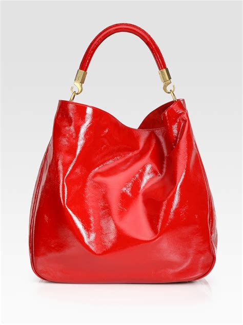 ysl red hobo bag|HOBOS AND BUCKETS .